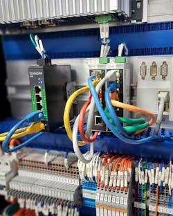 2. An AutomationDirect StrideLinx VPN router provides easy and secure remote connectivity for all types of commercial and industrial applications, such as those using Ethernet-capable PLCs, HMIs and other computing devices. 2. An AutomationDirect StrideLinx VPN router provides easy and secure remote connectivity for all types of commercial and industrial applications, such as those using Ethernet-capable PLCs, HMIs and other computing devices.