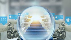 Cystal ball looking on the future Cystal ball looking on the future