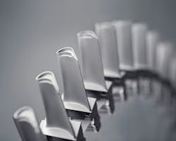 Jet engine blades are routinely made using investment casting, one of the mass-produced components that warrant the relatively expensive but exacting manufacturing method. Jet engine blades are routinely made using investment casting, one of the mass-produced components that warrant the relatively expensive but exacting manufacturing method.