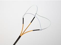 Nitinol retrieval basket from Endosmart, now an Alleima company. Nitinol retrieval basket from Endosmart, now an Alleima company.