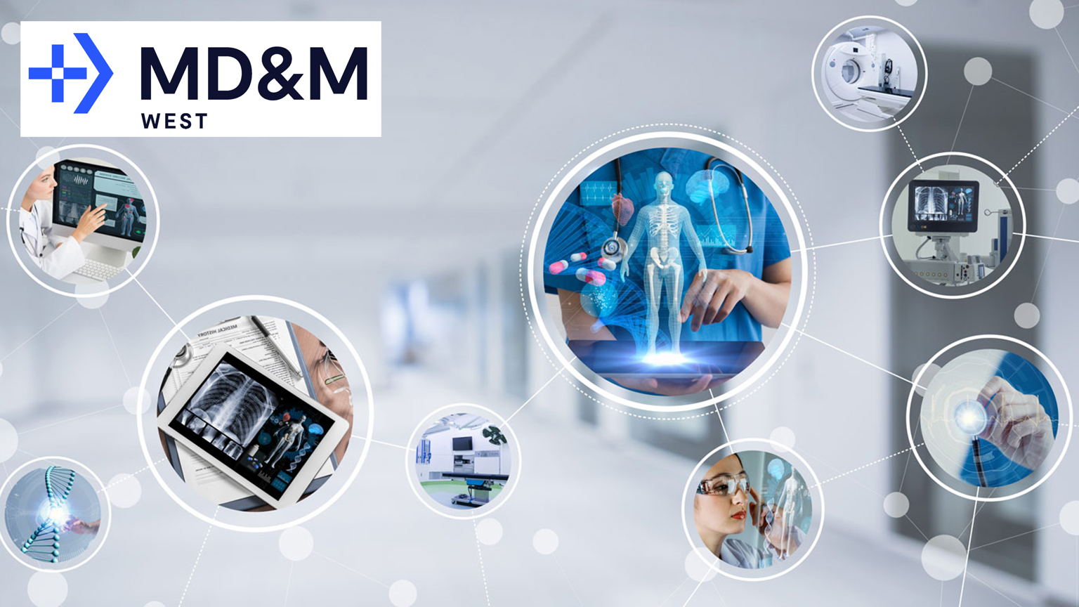 MD&M West Logo and Medical technologies