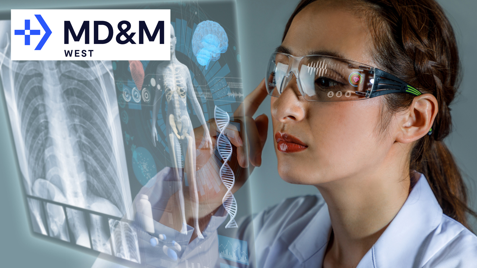 Doctor looking at x-rays on a screen