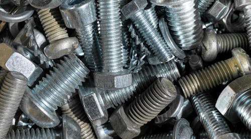A bunch of large and small bolts with different heads