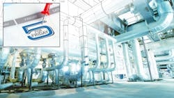 Wireframe computer cad design of pipelines and 5 for Friday logo Wireframe computer cad design of pipelines and 5 for Friday logo