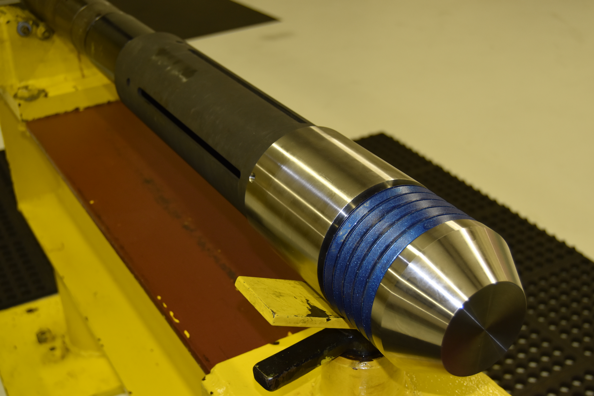 The full packer system with the Diamond Seal assembled.