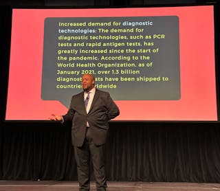 Gatherverse founder Christopher Lafayette was a keynote speaker at MD&amp;M West 2023 in Anaheim. His topic centered on immersive medical technology and the metaverse.