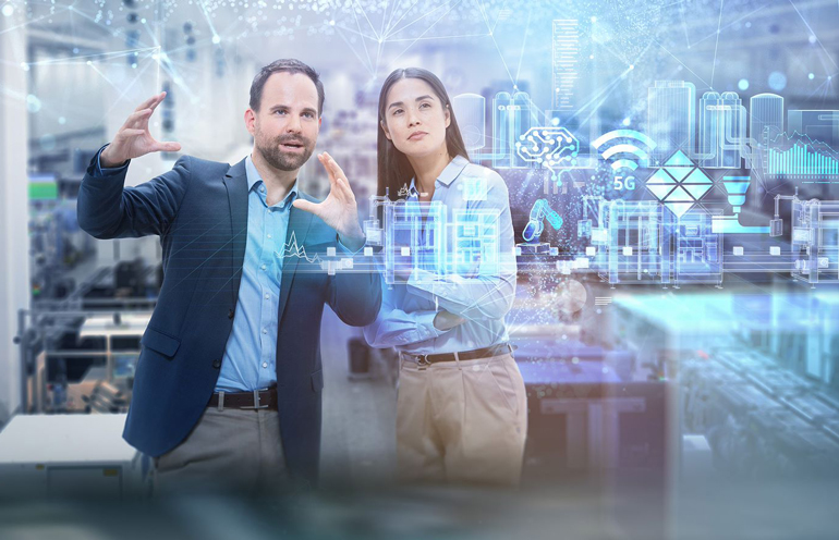 IT and OT convergence delivers the requisite real-time data and information to create a comprehensive digital version of the factory.