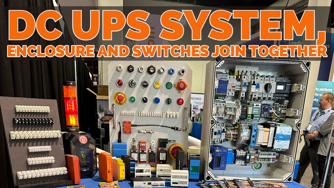 DC UPS System, Enclosure and Switches Join Together thumbnail