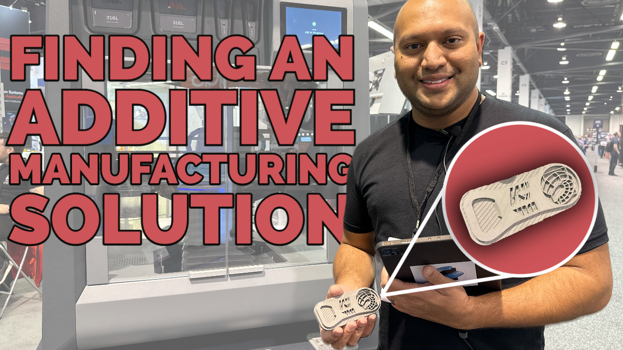 Finding an Additive Manufacturing Solution Machine Design
