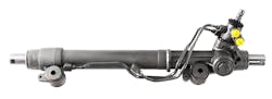 Rack-and-pinion drives are probably best known as the actuators used in a host of automotive steering subsystems, as this one is. But they can also be found in moving gantries and packaging machines that carry up to several tons, as well as machines used for woodworking, high-speed metal cutting and assembly. Rack-and-pinion drives are probably best known as the actuators used in a host of automotive steering subsystems, as this one is. But they can also be found in moving gantries and packaging machines that carry up to several tons, as well as machines used for woodworking, high-speed metal cutting and assembly.