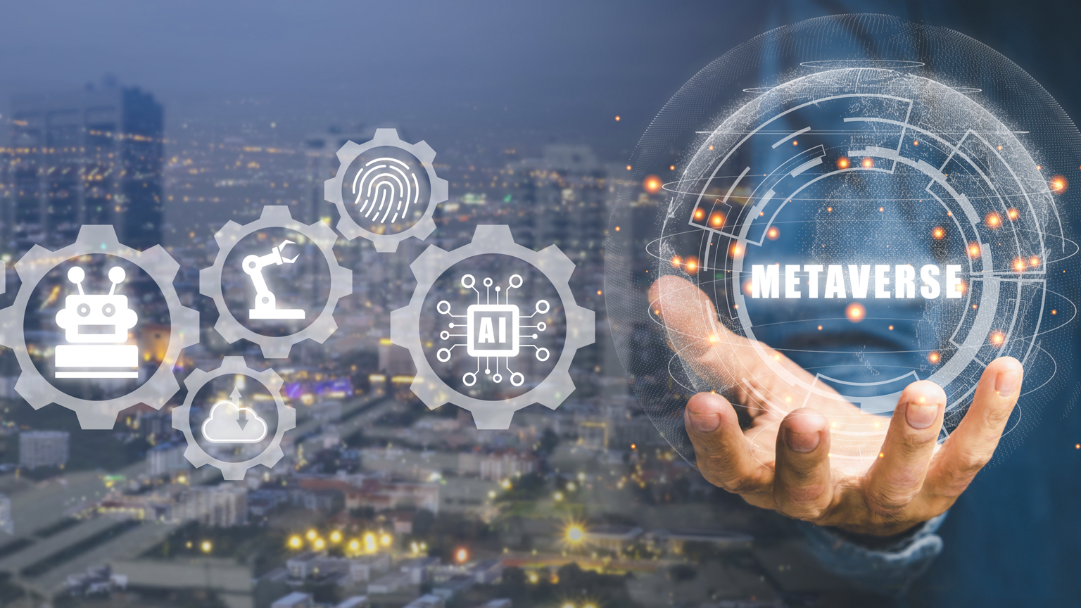 Metaverse technology concepts