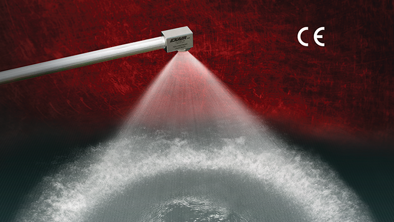 The 1/2 NPT HollowStream liquid atomizing spray nozzle