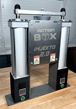 The INJEKTO injection molder. The INJEKTO injection molder.