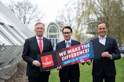(Left to right) Markus Asch, CEO Rittal International, Arif Havas Oegroseno, Head of Diplomatic Mission for the Embassy of The Republic of Indonesia in Berlin, and Dr. Jochen Köckler, chairman of the Managing Board of Deutsche Messe AG, spoke to journalists at the Kick-Off Conference. (Left to right) Markus Asch, CEO Rittal International, Arif Havas Oegroseno, Head of Diplomatic Mission for the Embassy of The Republic of Indonesia in Berlin, and Dr. Jochen Köckler, chairman of the Managing Board of Deutsche Messe AG, spoke to journalists at the Kick-Off Conference.