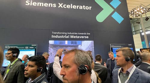 The Siemens Xcelerator software platform was a major draw this week at Hannover Messe.