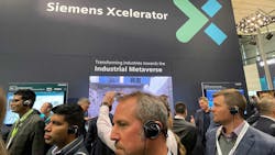 The Siemens Xcelerator software platform was a major draw this week at Hannover Messe. The Siemens Xcelerator software platform was a major draw this week at Hannover Messe.