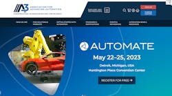 A3 Automate 2023 homepage screen capturew