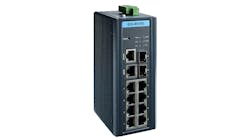 Advantech's EKI-8510G Time-Sensitive Networking (TSN) Ethernet switch Advantech's EKI-8510G Time-Sensitive Networking (TSN) Ethernet switch