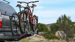 QuikrStuff, based in Grand Junction, Colo., designed a modular, no-tools bike rack that includes 14 new patents and is made in the U.S.