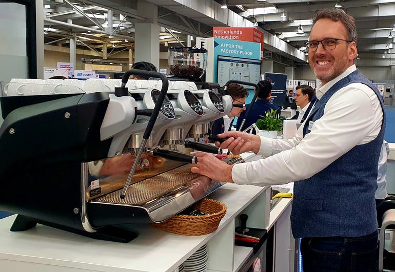 Christoph Donker, director, EMEA Marketing, Altair, explained how his employer gave Gruppo Cimbali a taste of digital twin capabilities that would take crafting drinks beyond mechanical, thermodynamics and aesthetics.