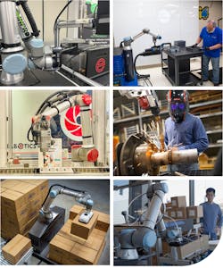 Universal Robots deploys collaborative robots (cobots) across a wide range of industries by collaborating with partners on new automation applications. Universal Robots deploys collaborative robots (cobots) across a wide range of industries by collaborating with partners on new automation applications.