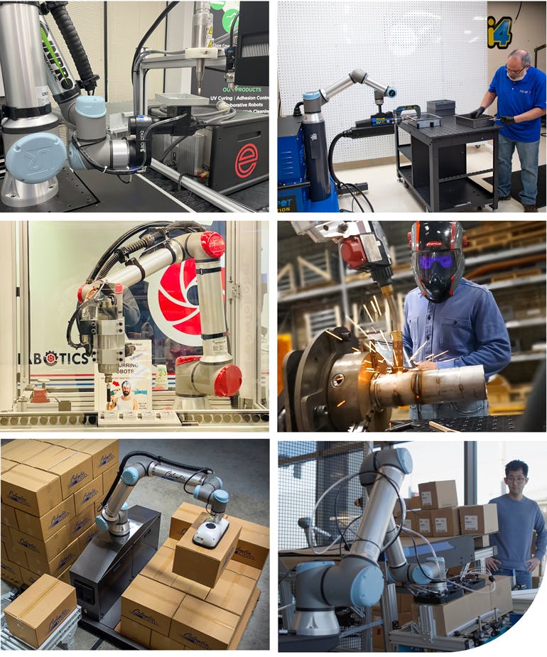 Universal online robots cobots