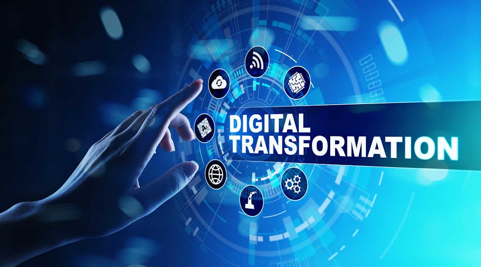 Digital transformation concept