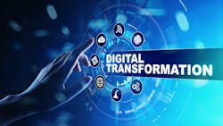 Digital transformation concept Digital transformation concept