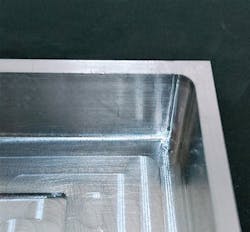 Here is an example of machined wall fillet.