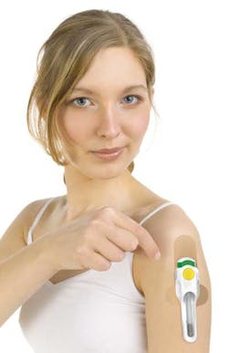 Inspired by nature’s ability to manipulate microfluidics, this patient-administered device from PreciHealth was designed with small form factors, making it is easy to use and to carry around. Inspired by nature’s ability to manipulate microfluidics, this patient-administered device from PreciHealth was designed with small form factors, making it is easy to use and to carry around.