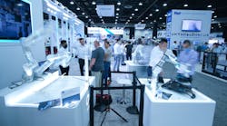 Flexiv demonstrated the Rizon family of robots at Automate 2023. From easy-to-use polishing solutions to novel robotic teleoperation demonstrations, these robots are touted for their force control capacity and powerful performance. Flexiv demonstrated the Rizon family of robots at Automate 2023. From easy-to-use polishing solutions to novel robotic teleoperation demonstrations, these robots are touted for their force control capacity and powerful performance.