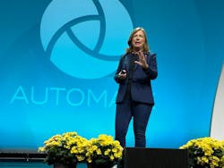 Barbara Humpton, president & CEO, Siemens Corporation USA delivered a keynote talk on “How Digitalization has Transformed Manufacturing—And our Future.” Barbara Humpton, president & CEO, Siemens Corporation USA delivered a keynote talk on “How Digitalization has Transformed Manufacturing—And our Future.”