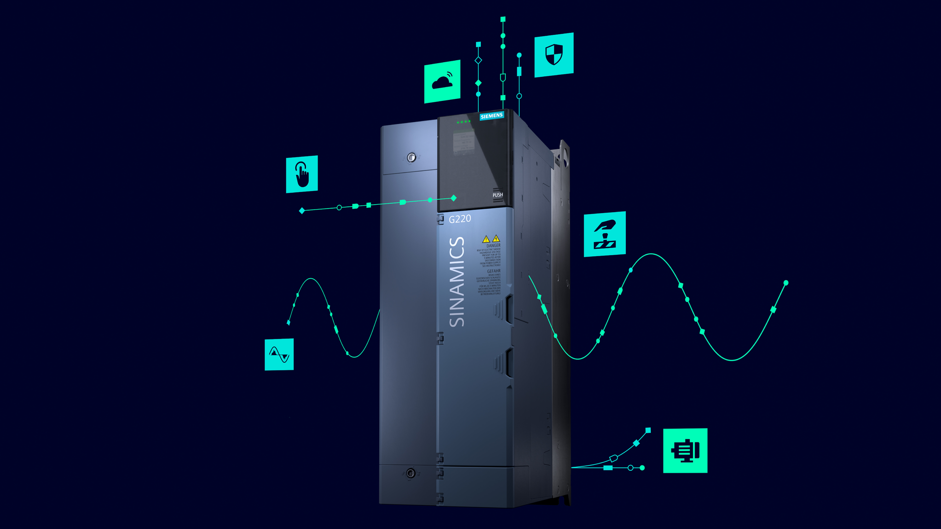 Siemens SINAMICS G220 Adjustable-Speed Drive Is Designed For ...