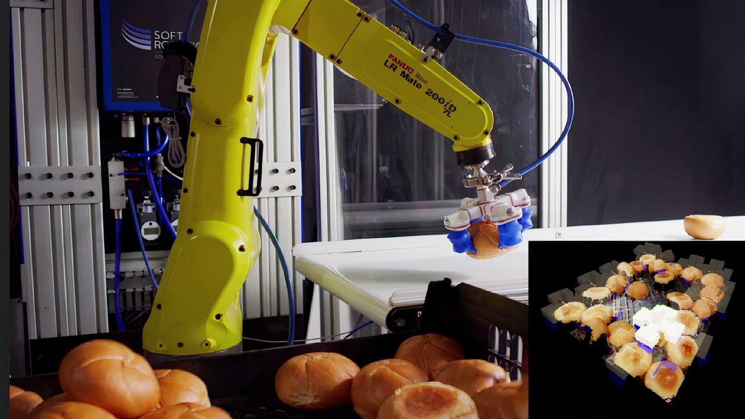 Soft Robotics designs and builds automated high-speed picking solutions using 3D machine vision, artificial intelligence software and proprietary soft-robotic grippers for the food industry.