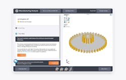 Protolabs launched a DfAM analysis tool, which provides automated feedback that help optimize additive designs before parts are printed.