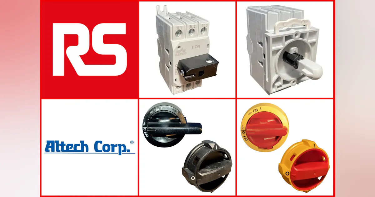 Altech Corp Altech Motor Disconnect Switches Provide Safe De-Energizing of ...