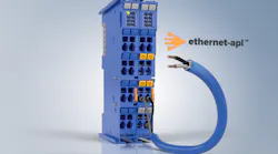 Beckhoff integrates Ethernet-APL technology with its ELX6233 EtherCAT terminal for process technology plants.