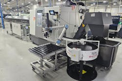 Fabco-Air (and Festo) is aggressively moving to lean, synchronous manufacturing at all facilities. As a way to drive efficiency, the expectation is the company will employ more cobots, especially in assembly operations. Fabco-Air (and Festo) is aggressively moving to lean, synchronous manufacturing at all facilities. As a way to drive efficiency, the expectation is the company will employ more cobots, especially in assembly operations.