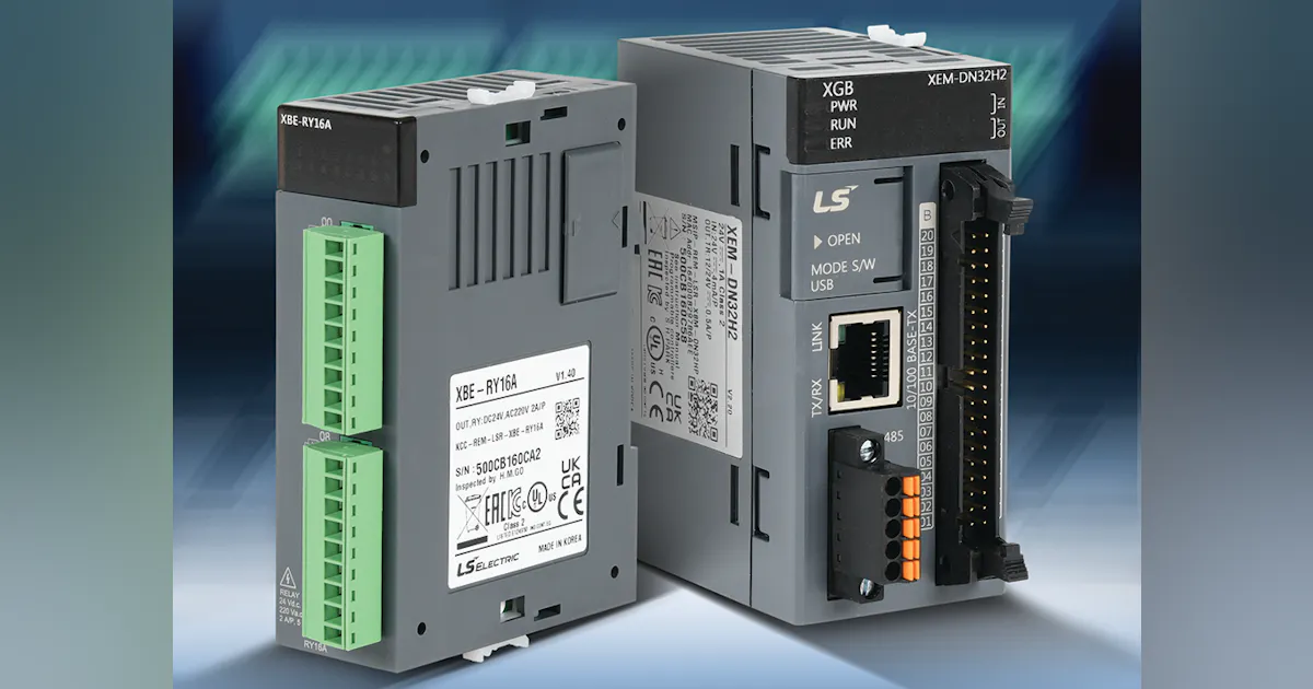 Xem Machine AutomationDirect Offers LS Electric’s XGB Programmable Logic ...