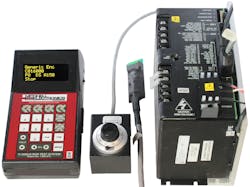 The Mitchell Electronics TI-3000JX is a generic solution used to run tests on servo motors. The Mitchell Electronics TI-3000JX is a generic solution used to run tests on servo motors.