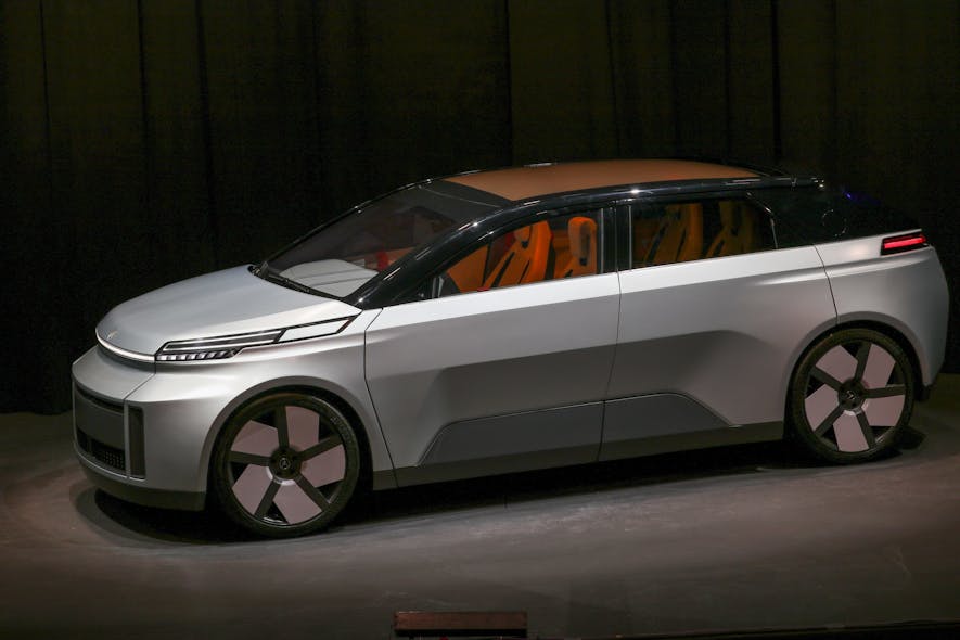 The Project Arrow, a Canadian-made zero-emission concept car, is the collaboration of more than 50 automotive supplier partners. The car is an answer to the challenge of the Canadian government to be at Net Zero by 2050.