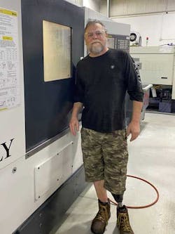 Dan Peck joined Fabco-Air in 1993 as a tool and die maker. Today, he is one of the company’s custom tool makers and trainers as well as a senior CNC setup/programmer/operator. Dan Peck joined Fabco-Air in 1993 as a tool and die maker. Today, he is one of the company’s custom tool makers and trainers as well as a senior CNC setup/programmer/operator.