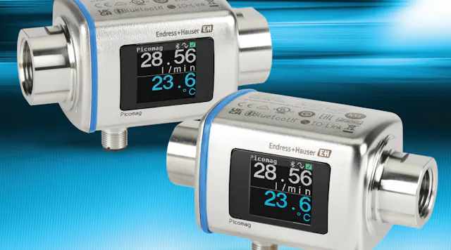 AutomationDirect Expands Flow Sensor Line with Endress+Hauser Picomag ...