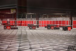 Each robot in a swarm operates based on local information and simple rules. Each robot in a swarm operates based on local information and simple rules.