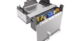 APTUS DesignWorks and Protolabs collaborated to create a toolkit briefcase that morphs into a stable workbench for traffic cam technicians to use high above the ground. APTUS DesignWorks and Protolabs collaborated to create a toolkit briefcase that morphs into a stable workbench for traffic cam technicians to use high above the ground.