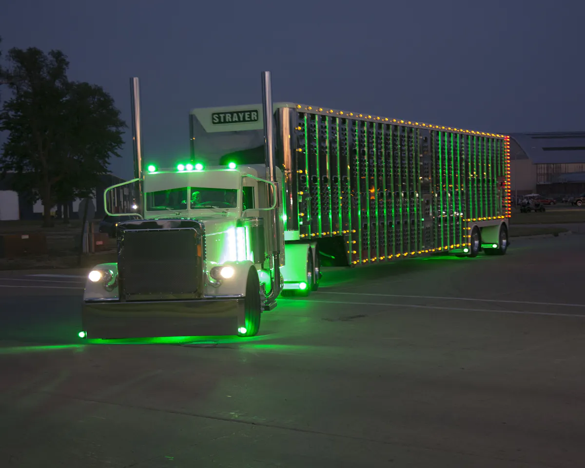 Big Rig Customized Led A Technology Upgrade for Trucking Chicken Lights | Machine Design