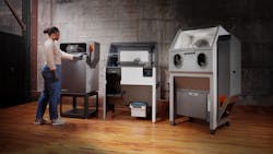 Designed to automate the critical phase of part cleaning and polishing in SLS 3D printing, Fuse Blast aims to lower labor and overhead costs as well set new benchmarks for speed, precision and quality in additive manufacturing. Designed to automate the critical phase of part cleaning and polishing in SLS 3D printing, Fuse Blast aims to lower labor and overhead costs as well set new benchmarks for speed, precision and quality in additive manufacturing.