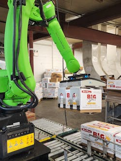 Industrial-strength FANUC CR-35iB cobot fits in space-constrained work envelope with limited headroom and footprint. Industrial-strength FANUC CR-35iB cobot fits in space-constrained work envelope with limited headroom and footprint.