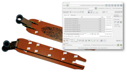 Strain Gauge placement using Wolf Star Technology’s True-Load software. Strain Gauge placement using Wolf Star Technology’s True-Load software.