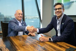 Over the past few months, Heppelmann and CEO-Elect Neil Barua have traveled the globe together visiting employees at PTC offices. Over the past few months, Heppelmann and CEO-Elect Neil Barua have traveled the globe together visiting employees at PTC offices.